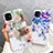 Coque Silicone Fleurs Souple Couleur Unie Etui Housse S02 pour Apple iPhone 11 Petit