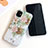 Coque Silicone Fleurs Souple Couleur Unie Etui Housse S02 pour Apple iPhone 11 Petit