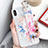 Coque Silicone Fleurs Souple Couleur Unie Etui Housse S02 pour Apple iPhone X Petit