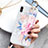 Coque Silicone Fleurs Souple Couleur Unie Etui Housse S02 pour Apple iPhone X Petit