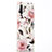 Coque Silicone Fleurs Souple Couleur Unie Etui Housse S02 pour Samsung Galaxy Note 10 Plus 5G Petit