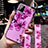 Coque Silicone Fleurs Souple Couleur Unie Etui Housse S02 pour Vivo V20 Pro 5G Petit