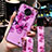 Coque Silicone Fleurs Souple Couleur Unie Etui Housse S02 pour Xiaomi Poco F2 Pro Petit