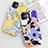 Coque Silicone Fleurs Souple Couleur Unie Etui Housse S03 pour Apple iPhone 11 Petit