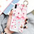 Coque Silicone Fleurs Souple Couleur Unie Etui Housse S03 pour Apple iPhone Xs Max Petit