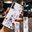 Coque Silicone Fleurs Souple Couleur Unie Etui Housse S03 pour Huawei Nova 5 Blanc