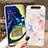 Coque Silicone Fleurs Souple Couleur Unie Etui Housse S03 pour Samsung Galaxy A90 4G Petit