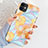 Coque Silicone Fleurs Souple Couleur Unie Etui Housse S04 pour Apple iPhone 11 Petit