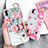 Coque Silicone Fleurs Souple Couleur Unie Etui Housse S04 pour Apple iPhone Xs Petit