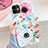 Coque Silicone Fleurs Souple Couleur Unie Etui Housse S05 pour Apple iPhone 11 Mixte