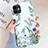 Coque Silicone Fleurs Souple Couleur Unie Etui Housse S05 pour Apple iPhone 11 Petit