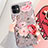 Coque Silicone Fleurs Souple Couleur Unie Etui Housse S07 pour Apple iPhone 11 Or Rose