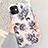 Coque Silicone Fleurs Souple Couleur Unie Etui Housse S07 pour Apple iPhone 11 Petit