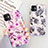 Coque Silicone Fleurs Souple Couleur Unie Etui Housse S07 pour Apple iPhone 11 Petit