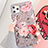 Coque Silicone Fleurs Souple Couleur Unie Etui Housse S07 pour Apple iPhone 11 Pro Max Or Rose