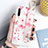 Coque Silicone Fleurs Souple Couleur Unie Etui Housse S07 pour Huawei P30 Petit