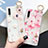 Coque Silicone Fleurs Souple Couleur Unie Etui Housse S07 pour Huawei P30 Petit