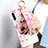 Coque Silicone Fleurs Souple Couleur Unie Etui Housse S07 pour Huawei P30 Petit