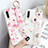 Coque Silicone Fleurs Souple Couleur Unie Etui Housse S07 pour Huawei P30 Petit