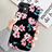 Coque Silicone Fleurs Souple Couleur Unie Etui Housse S08 pour Apple iPhone 11 Noir