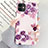 Coque Silicone Fleurs Souple Couleur Unie Etui Housse S08 pour Apple iPhone 11 Petit