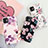 Coque Silicone Fleurs Souple Couleur Unie Etui Housse S08 pour Apple iPhone 11 Petit