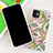 Coque Silicone Fleurs Souple Couleur Unie Etui Housse S09 pour Apple iPhone 11 Petit