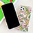 Coque Silicone Fleurs Souple Couleur Unie Etui Housse S09 pour Apple iPhone 11 Pro Petit