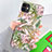 Coque Silicone Fleurs Souple Couleur Unie Etui Housse S09 pour Apple iPhone 11 Vert