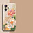 Coque Silicone Fleurs Souple Couleur Unie pour Xiaomi Poco F5 5G Petit