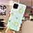 Coque Silicone Fruit Souple Couleur Unie Etui Housse C01 pour Apple iPhone 11 Pro Vert