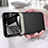 Coque Silicone Gel Motif Cuir Housse Etui avec Magnetique FL1 pour Samsung Galaxy A53 5G Petit