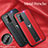 Coque Silicone Gel Motif Cuir Housse Etui avec Magnetique FL1 pour Samsung Galaxy Note 20 5G Petit