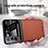 Coque Silicone Gel Motif Cuir Housse Etui avec Magnetique pour Samsung Galaxy S21 Plus 5G Petit