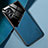 Coque Silicone Gel Motif Cuir Housse Etui avec Magnetique pour Xiaomi Poco X4 GT 5G Bleu