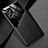Coque Silicone Gel Motif Cuir Housse Etui avec Magnetique pour Xiaomi Poco X4 GT 5G Noir