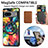 Coque Silicone Gel Motif Cuir Housse Etui avec Magnetique S01D pour Google Pixel 7a 5G Petit