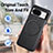 Coque Silicone Gel Motif Cuir Housse Etui avec Magnetique S01D pour Google Pixel 8 5G Petit