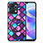 Coque Silicone Gel Motif Cuir Housse Etui avec Magnetique S01D pour Huawei Honor X7a Petit