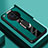 Coque Silicone Gel Motif Cuir Housse Etui avec Support Bague Anneau Aimante Magnetique PB1 pour Oppo Find X7 5G Petit