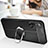 Coque Silicone Gel Motif Cuir Housse Etui avec Support Bague Anneau Aimante Magnetique pour Realme X3 SuperZoom Petit