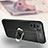 Coque Silicone Gel Motif Cuir Housse Etui avec Support Bague Anneau Aimante Magnetique pour Xiaomi Mi 11X Pro 5G Petit