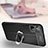 Coque Silicone Gel Motif Cuir Housse Etui avec Support Bague Anneau Aimante Magnetique pour Xiaomi Redmi 10 Prime Plus 5G Petit