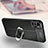 Coque Silicone Gel Motif Cuir Housse Etui avec Support Bague Anneau Aimante Magnetique pour Xiaomi Redmi Note 10 Pro 5G Petit