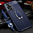 Coque Silicone Gel Motif Cuir Housse Etui avec Support Bague Anneau Aimante Magnetique pour Xiaomi Redmi Note 11E Pro 5G Petit