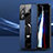 Coque Silicone Gel Motif Cuir Housse Etui avec Support Bague Anneau Aimante Magnetique S03 pour Samsung Galaxy S21 FE 5G Bleu