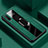 Coque Silicone Gel Motif Cuir Housse Etui avec Support Bague Anneau Aimante Magnetique S04 pour Huawei Honor 9X Pro Vert