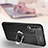 Coque Silicone Gel Motif Cuir Housse Etui avec Support Bague Anneau Aimante Magnetique T03 pour Huawei Nova 6 5G Petit