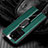 Coque Silicone Gel Motif Cuir Housse Etui avec Support Bague Anneau Aimante Magnetique T04 pour Samsung Galaxy S20 Ultra 5G Vert