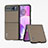 Coque Silicone Gel Motif Cuir Housse Etui B05H pour Motorola Moto Razr 40 5G Petit